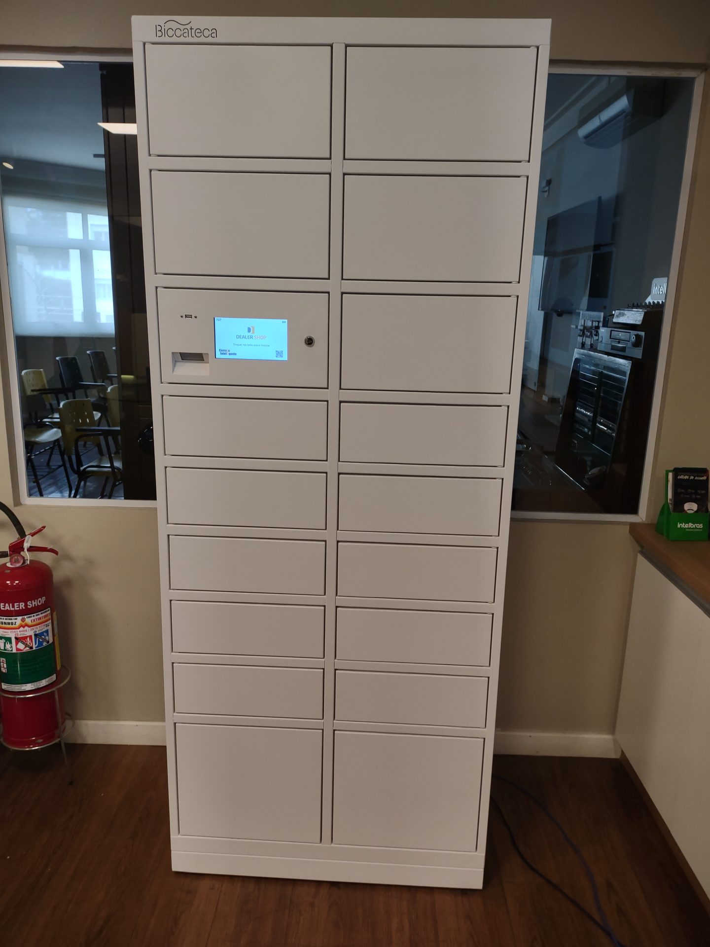 Locker inteligente Biocateca